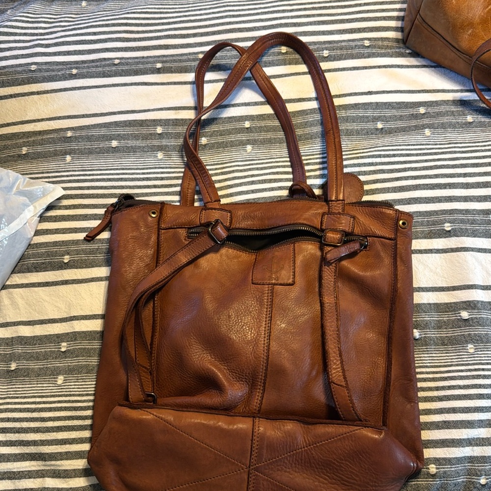 Shoulder bag, backpack combo